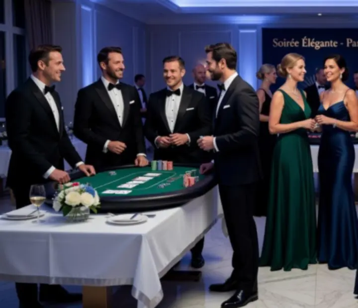 Ambiance raffinée lors d'une soirée événementielle organisée par Bela Venture
